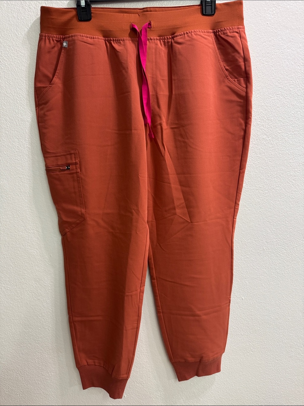 Figs Burnt Orange Cargo Jogger Pants